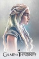 Portrait de Daenerys Targaryen à l’affiche Le Trône de fer